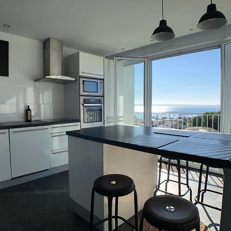 Superbe Appartement Avec Une Vue Mer Panoramique Brest Bagian luar foto