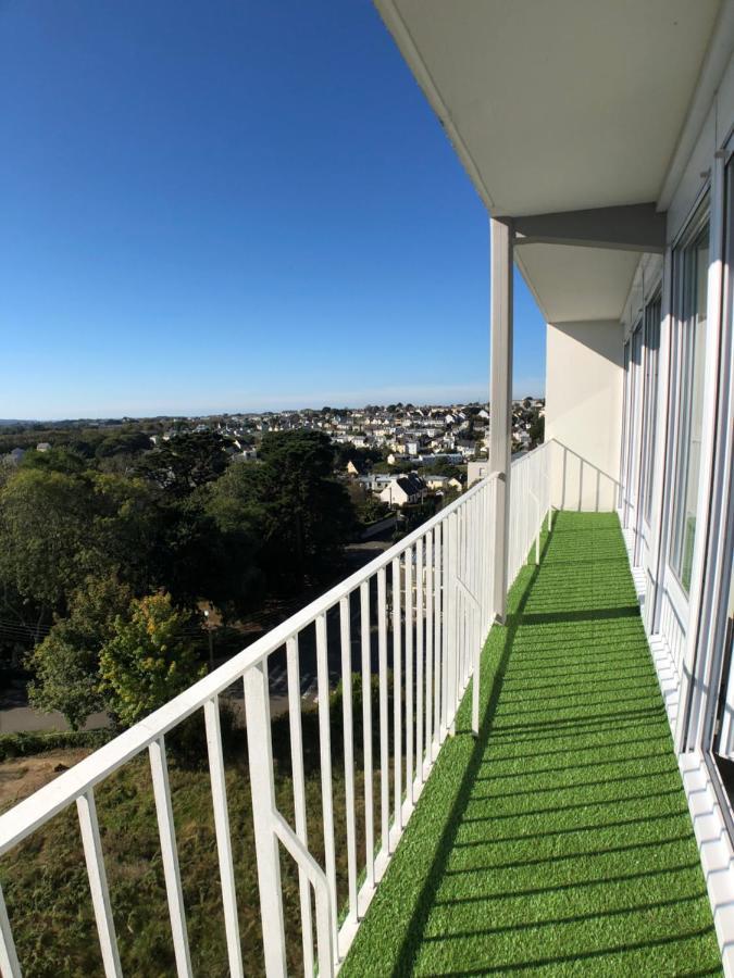 Superbe Appartement Avec Une Vue Mer Panoramique Brest Bagian luar foto